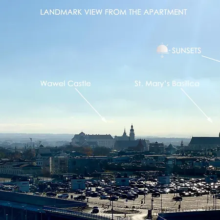 Apartman Softly Landmark View Center Free Parking Krakkó